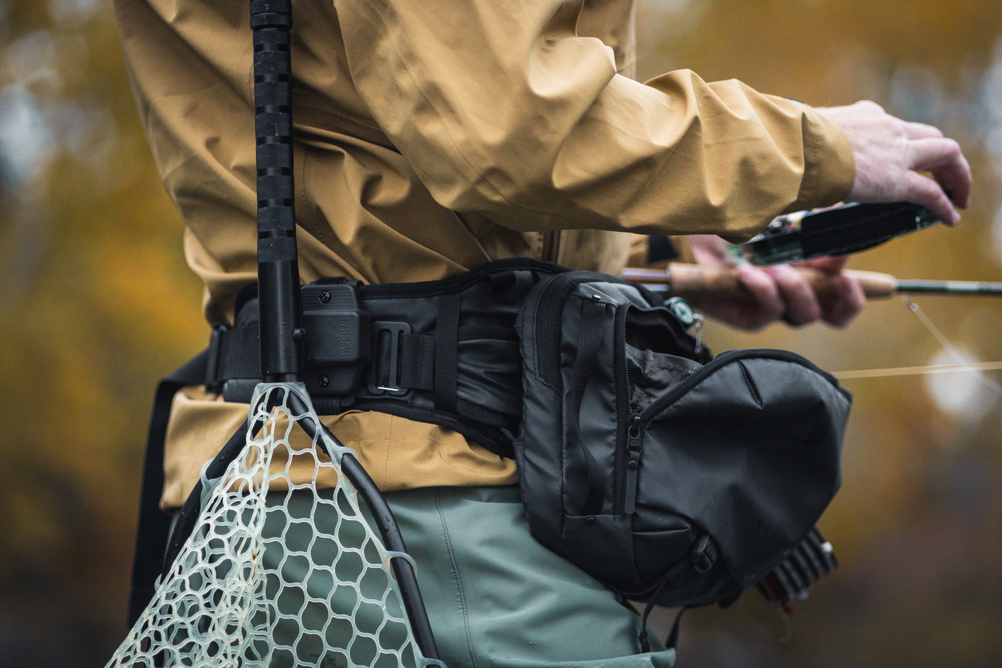 Broder Net Clip - The Ultimate Net Holder for Fly Fishing