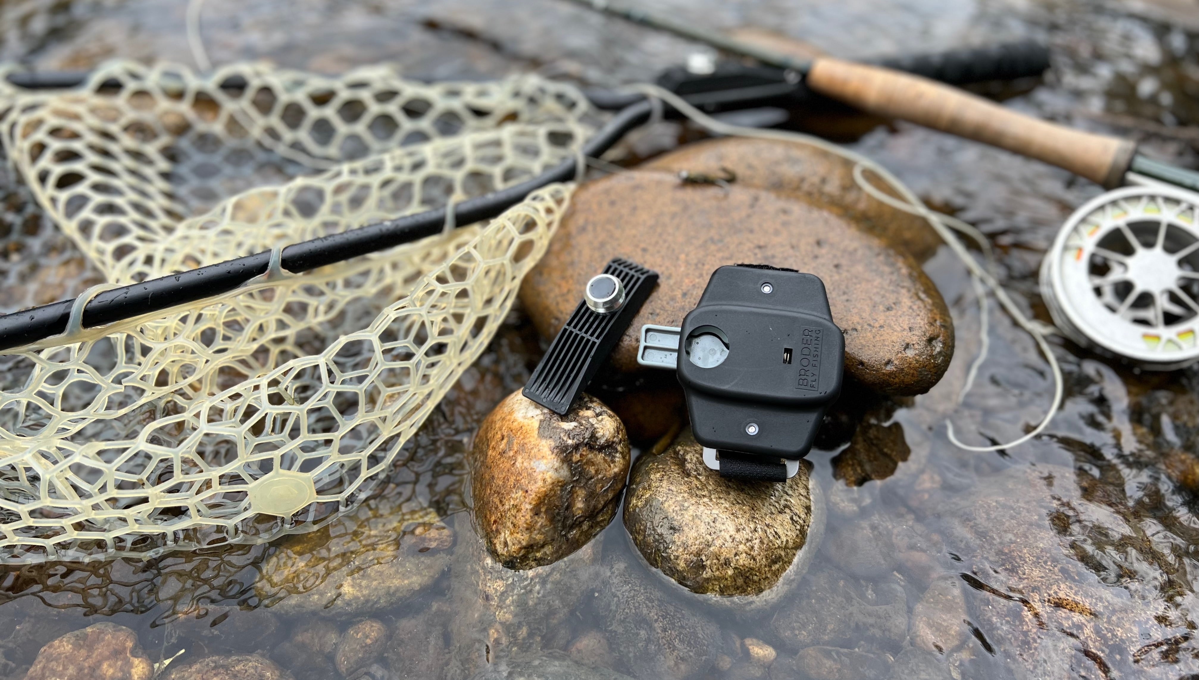 Broder Net Clip - The Ultimate Net Holder for Fly Fishing